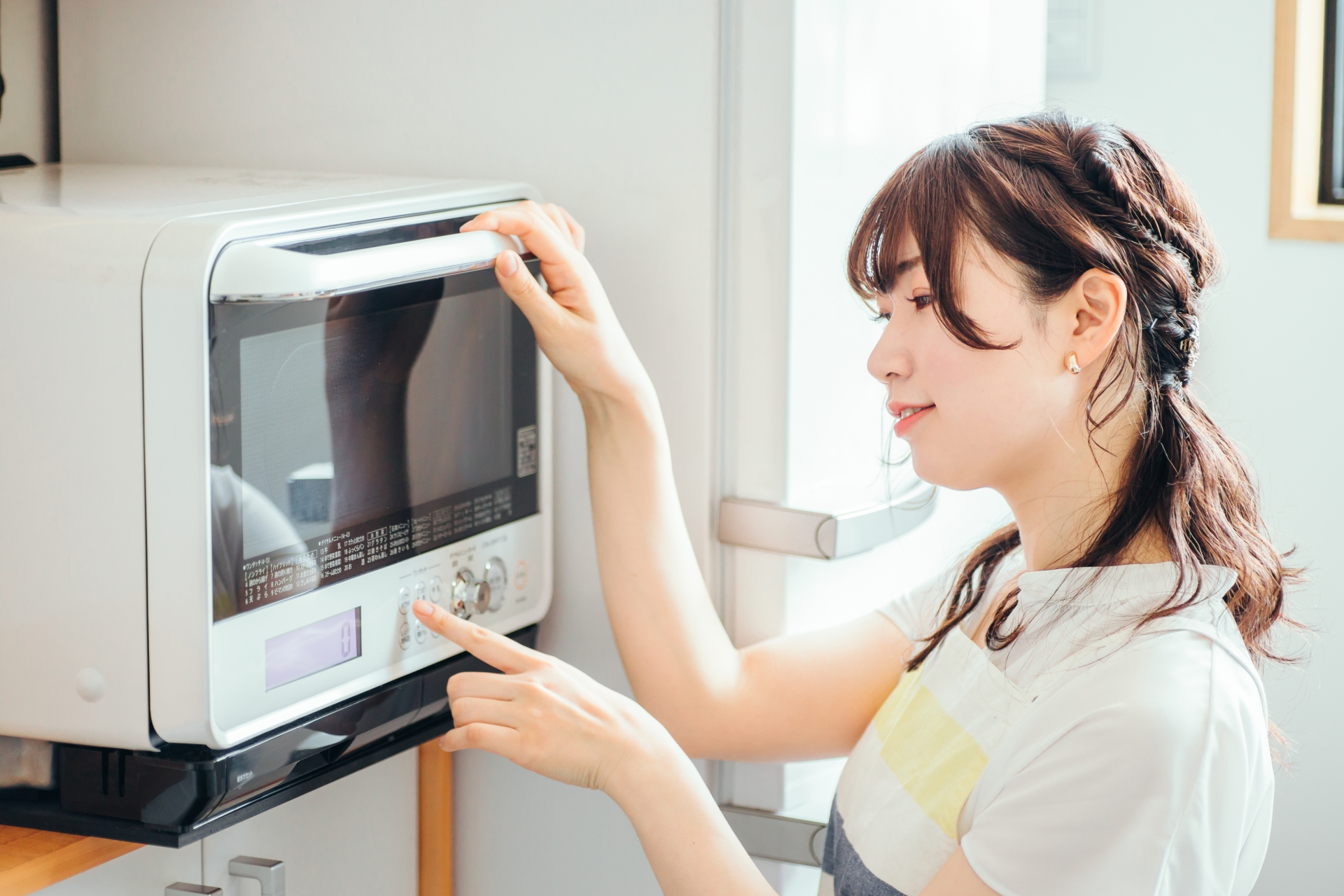 電子レンジ掃除重曹