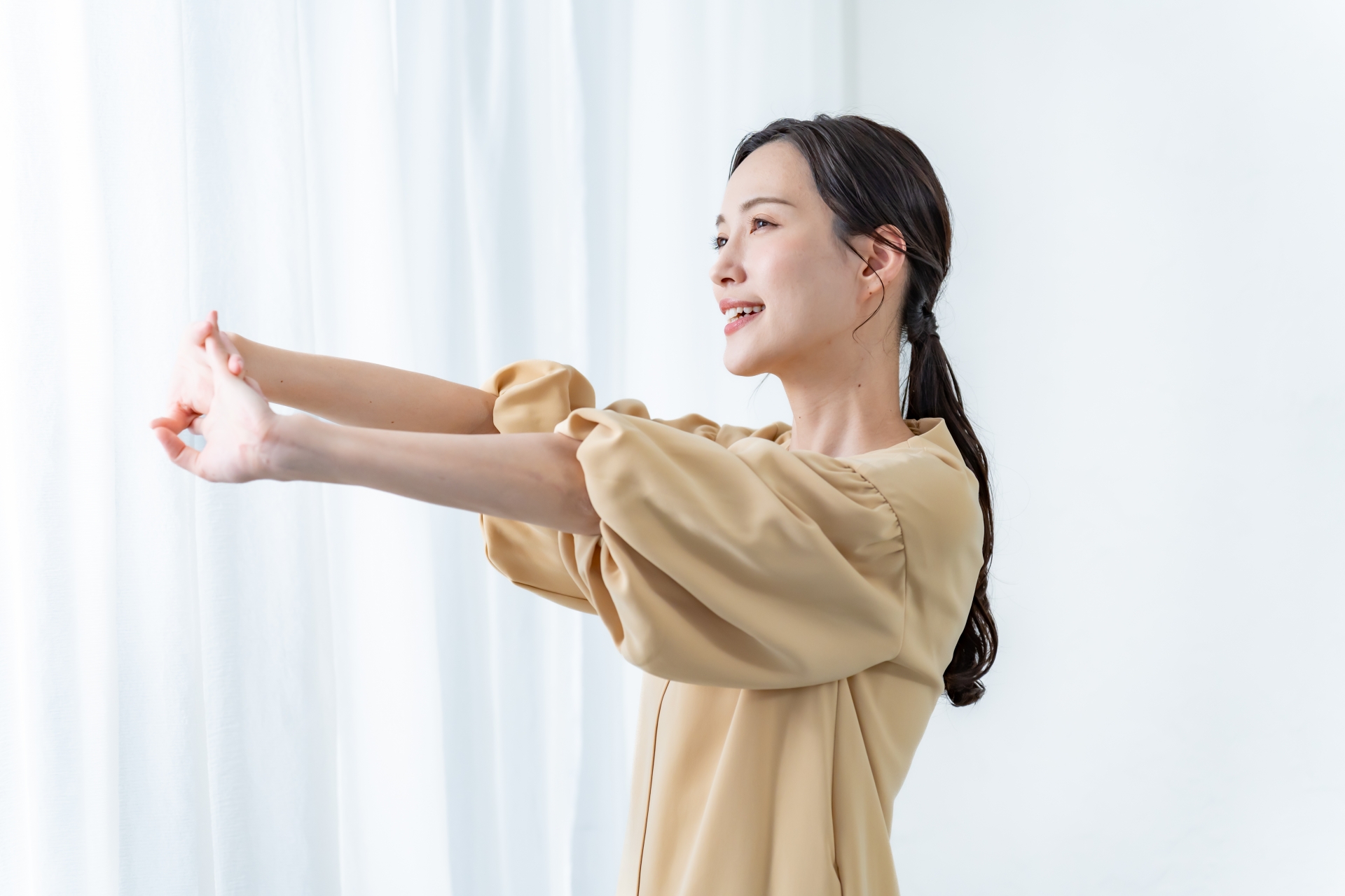 やる気が出ない主婦
元気な主婦のイメージ図