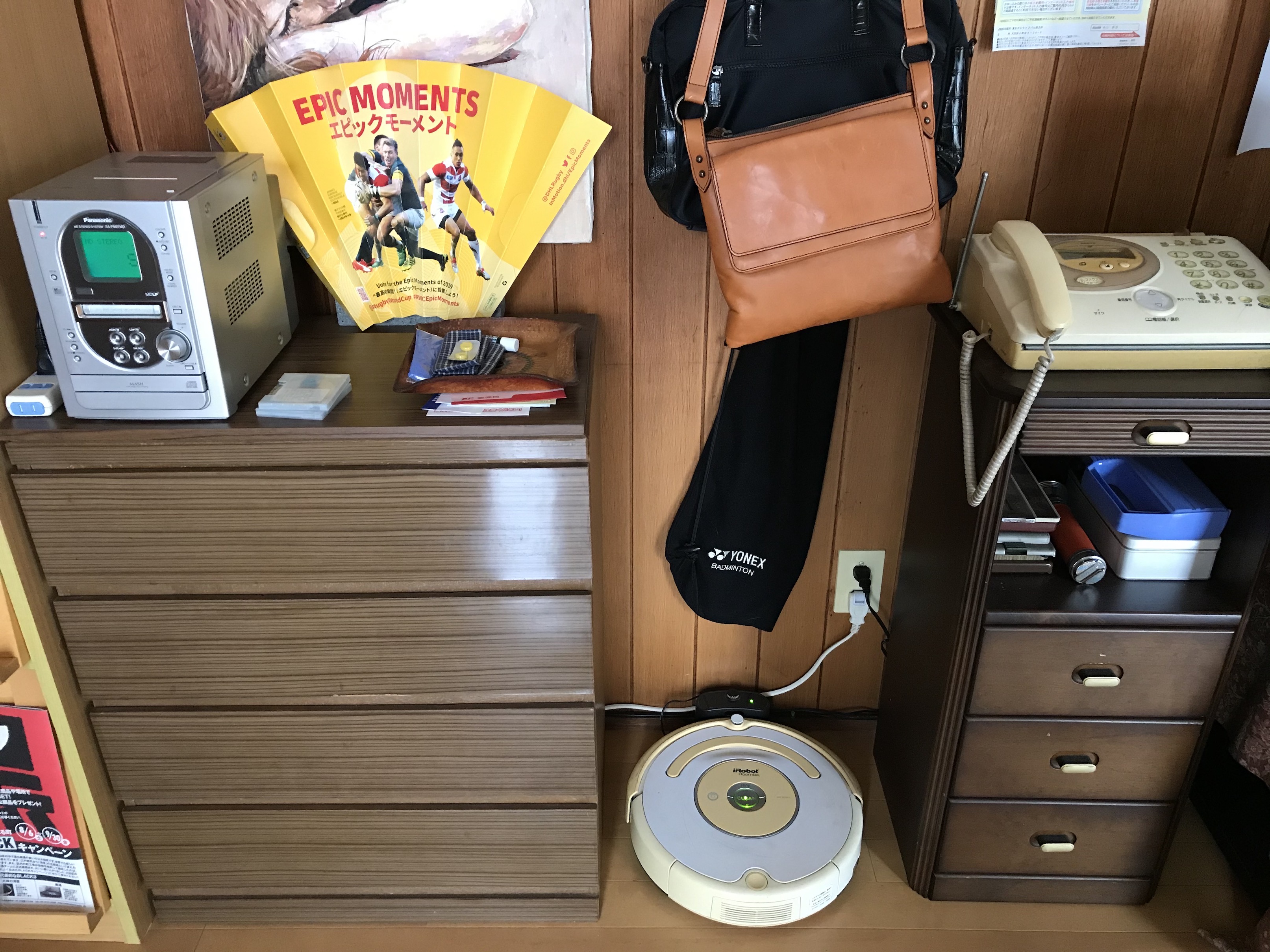 年季の入ったルンバ