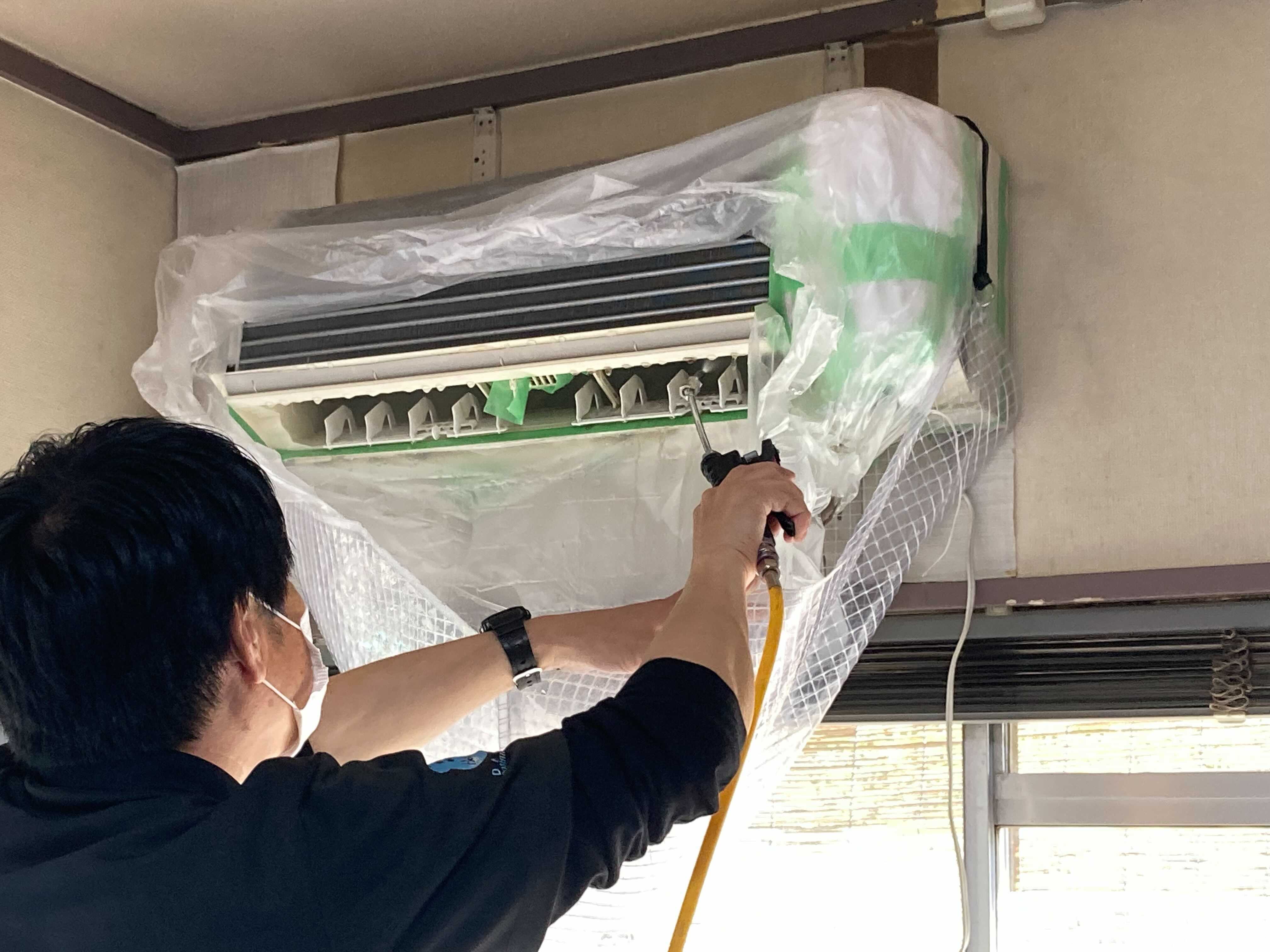 エアコン 掃除 自分 で