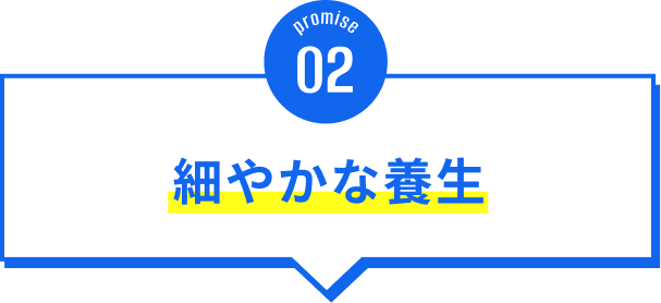 細やかな養生