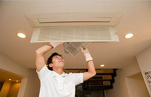 埋め込みエアコンクリーニング