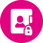 徹底したプライバシー管理