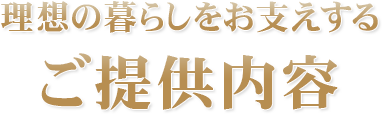 ご提供内容